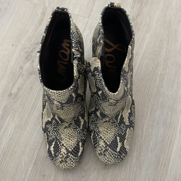 Sam Edelman Snake Print Bootie - Picture 4 of 4
